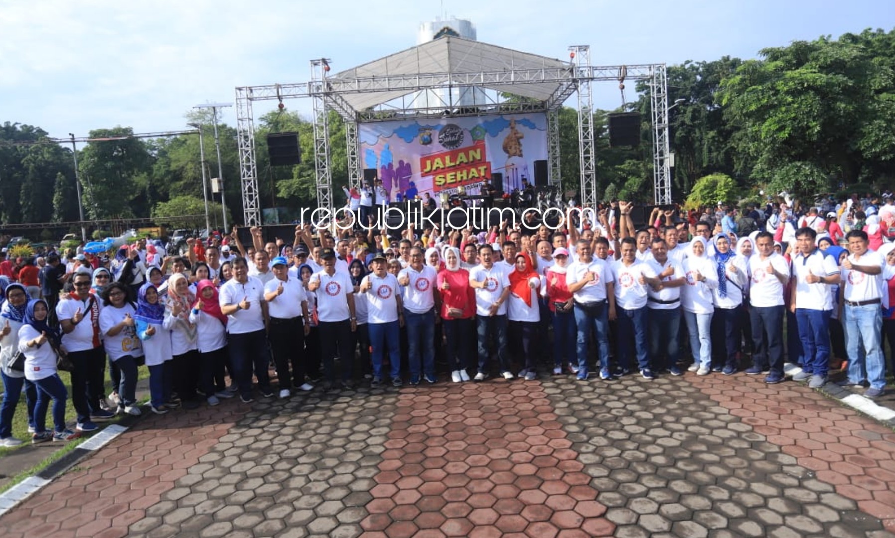 Gerakan Sidoarjo Sehat, Tepis Kekhawatiran Virus Corona