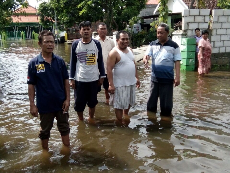 Watugolong Krian Diterjang Banjir, Dewan Desak Normalisasi Sungai dan Jalan