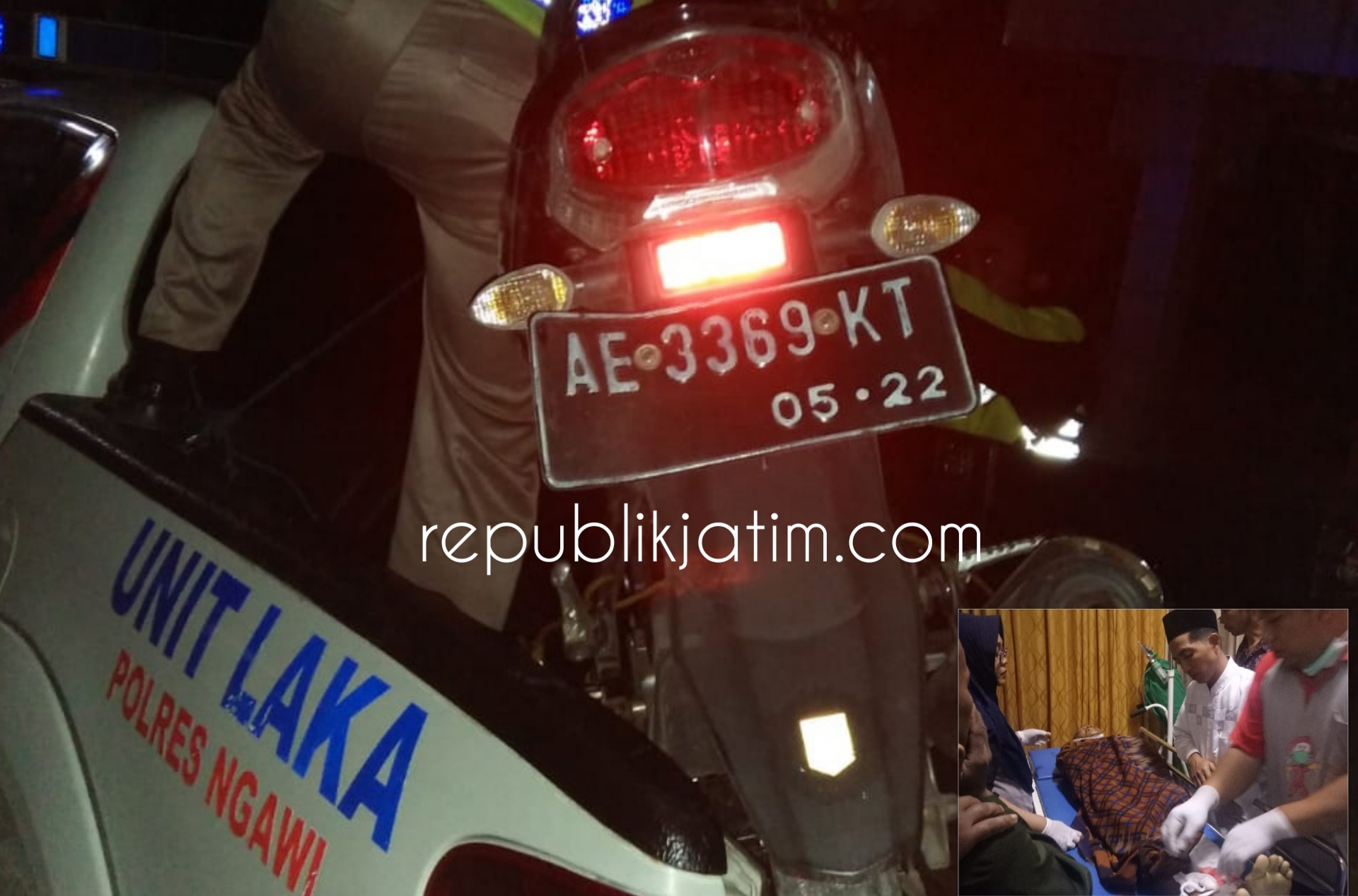 Pejalan Kaki di Ngawi Tewas Ditabrak Pemotor Dibawah Umur