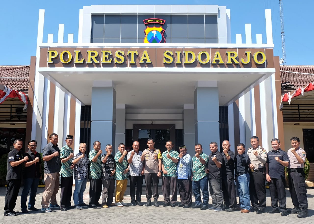 Jelang Pilkades dan Pilbup, Kapolresta Sidoarjo Ajak PSHT Jaga Kondusifitas 