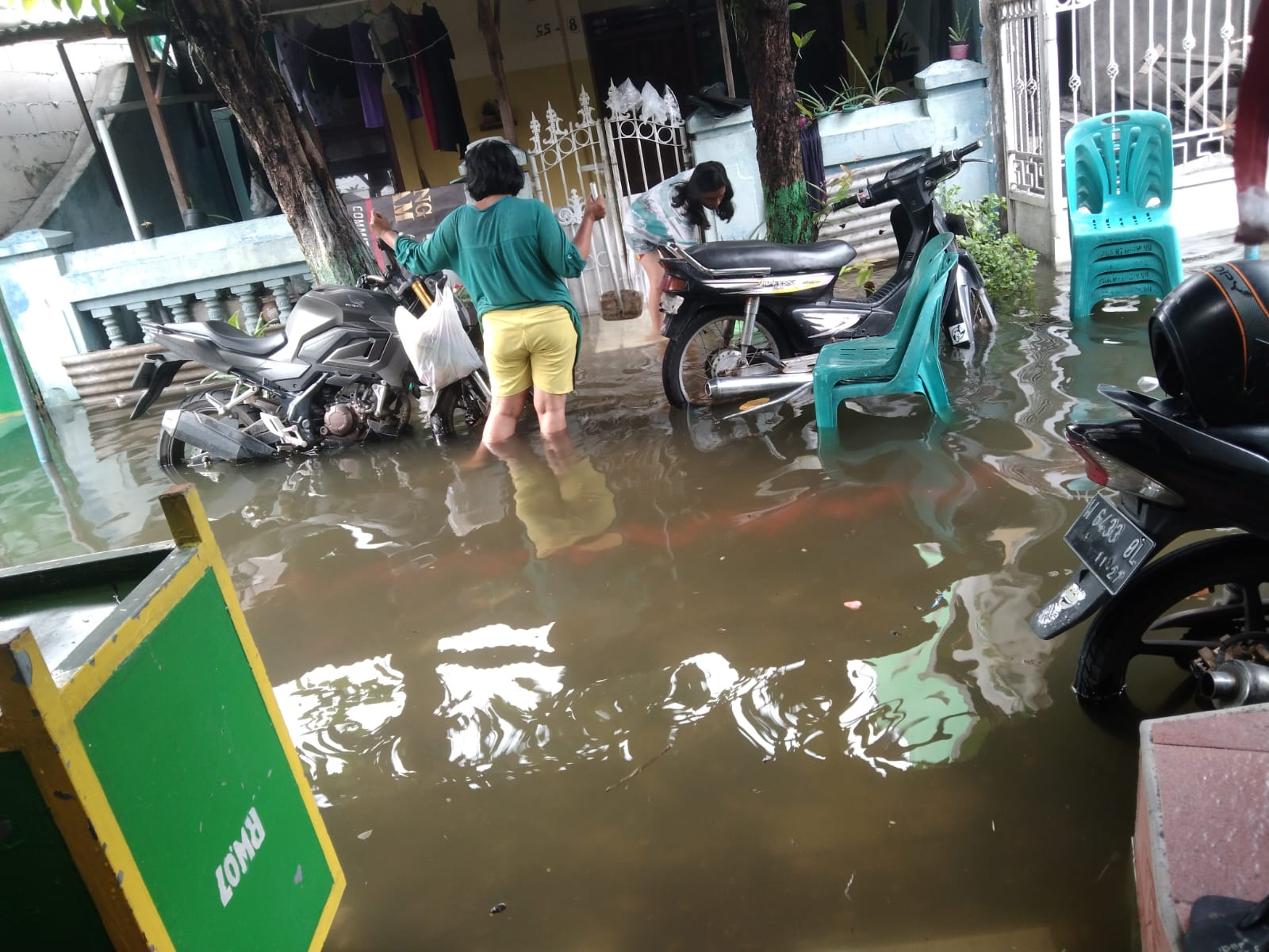 Usai Surut, Beberapa Desa di Wilayah Waru Sidoarjo Tergenang Banjir Lagi
