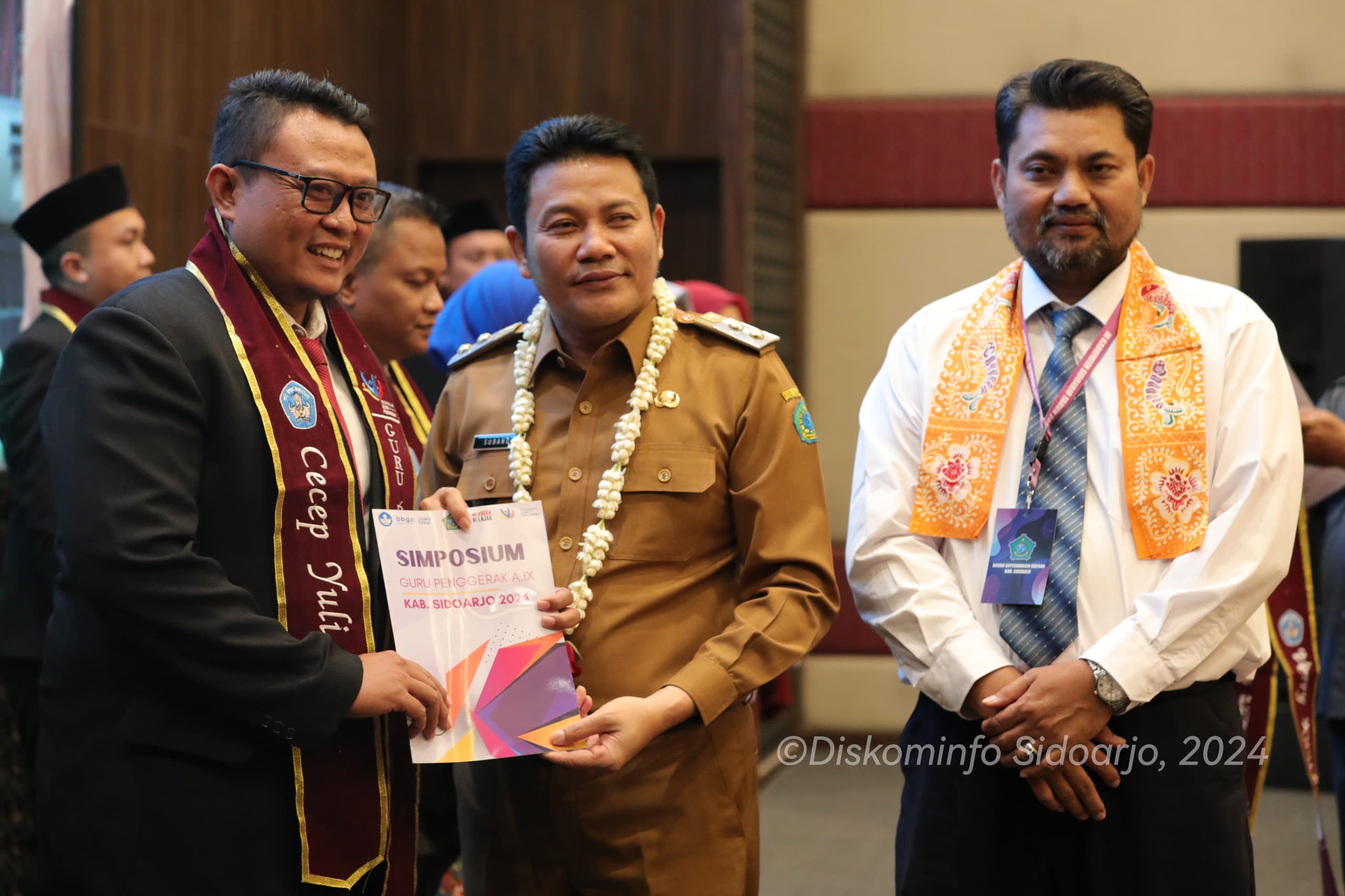 Dikukuhkan Siap Jadi Kepala Sekolah dan Pengawas, Guru Penggerak Diminta Cetak SDM Unggul di Sidoarjo