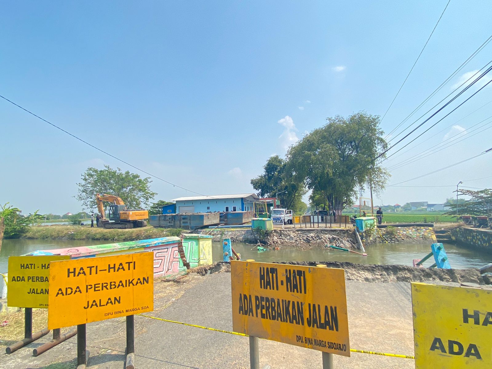 Pemasangan Jembatan Bailey Sepekan, Plt Bupati Sidoarjo Pastikan Pembangunan Jembatan Kedungpeluk September Dikerjakan