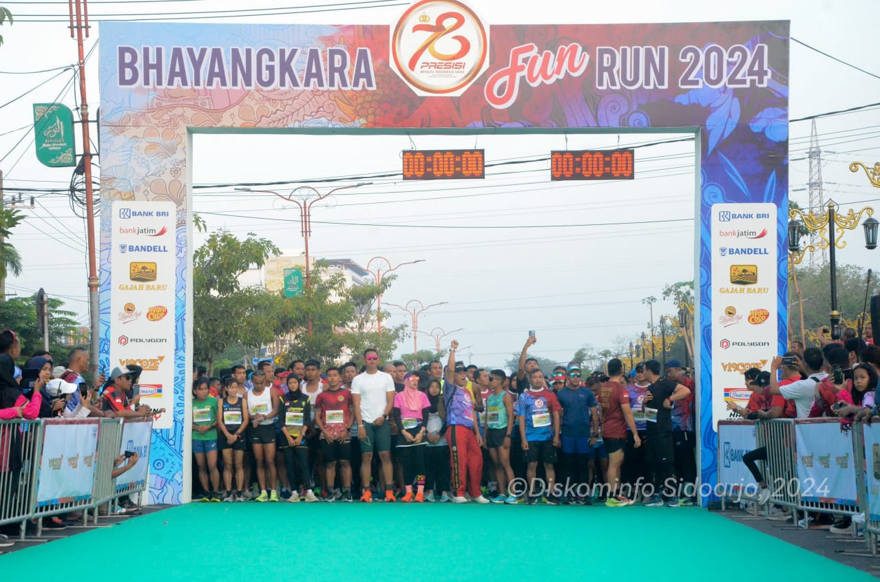 Bhayangkara Fun Run 2024 Diikuti Ribuan Peserta, Dorong Gaya Hidup Sehat