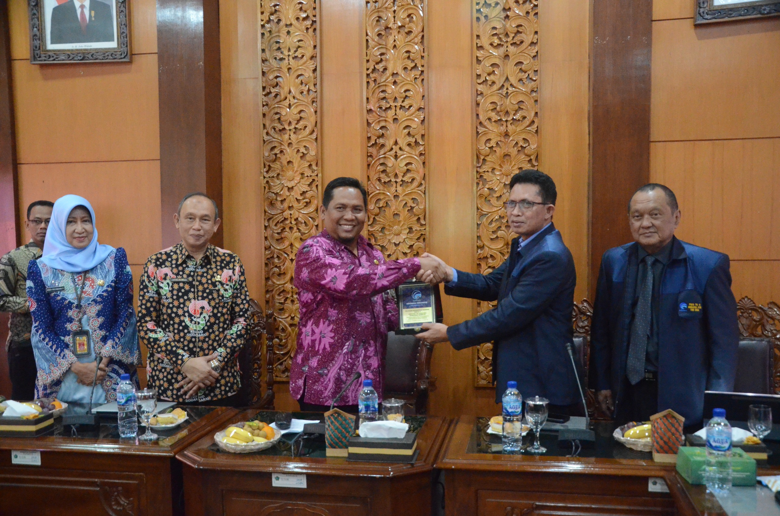 Pemkab Sidoarjo Terima Tim Visitasi Kepemimpinan Nasional PKN Tingkat II Pusdiklat Kementrian Kominfo 2024