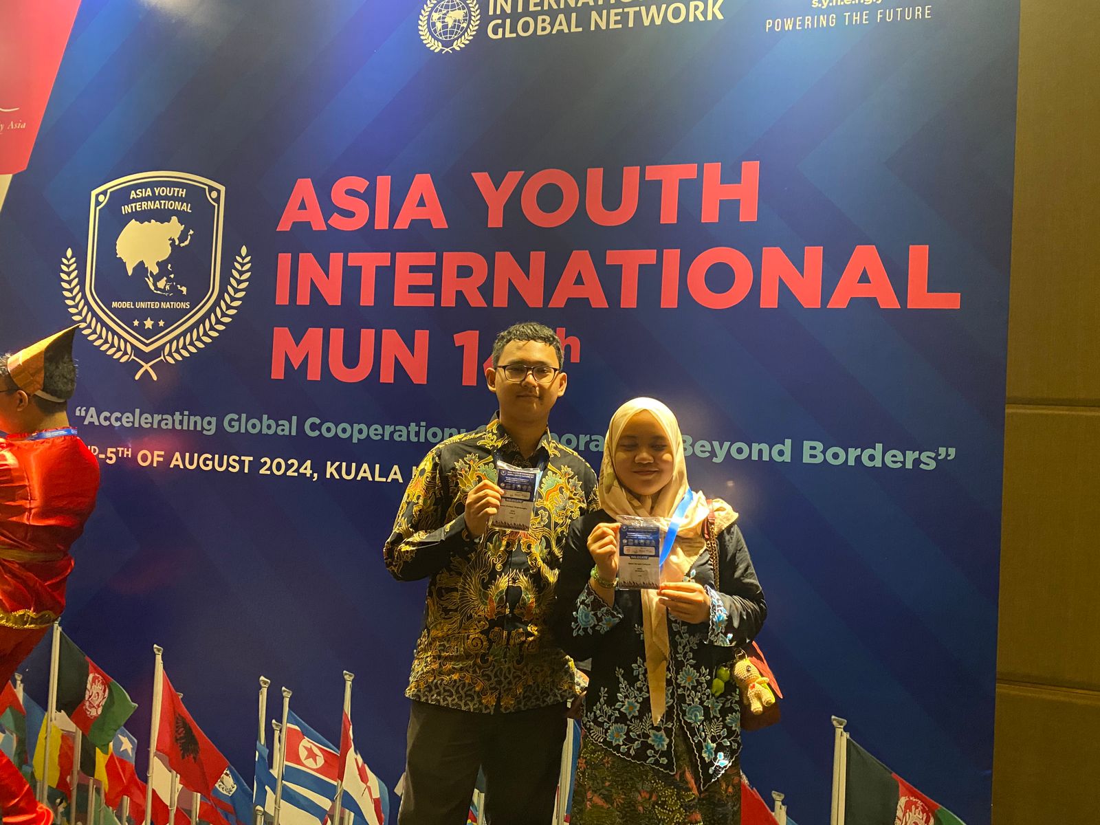 Dua Siswa SMA Al Muslim Turut Asian Youth International Model of United Nations di Kuala Lumpur Malaysia