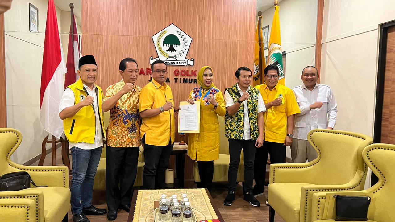 Dukungan Mengalir, Usai Partai Demokrat dan Gerindra Giliran Golkar Usung Subandi - Mimik di Pilkada Sidoarjo