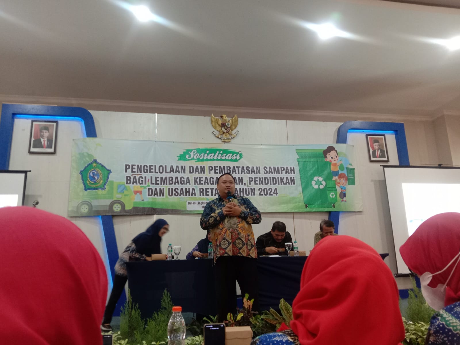 Guru SD, SMP dan SMA Al Muslim Turut Sosialisasi Pengelolaan Sampah Bagi Lembaga Keagamaan, Pendidikan dan Retail di Sidoarjo