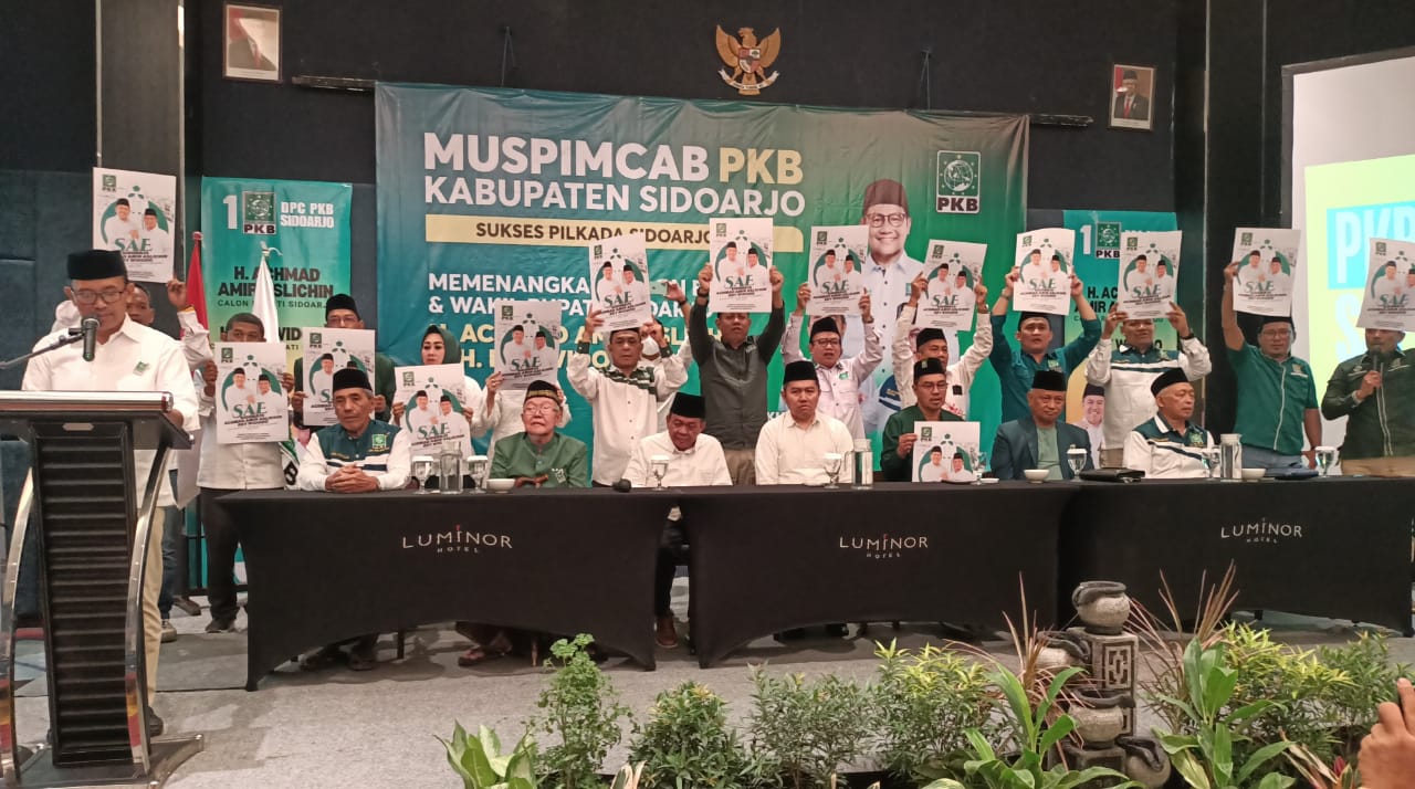 Muspimcab PKB Sidoarjo Beserta Banom, Siap Menangkan Paslon Mas Iin dan Abah Edi di Pilkada Sidoarjo 