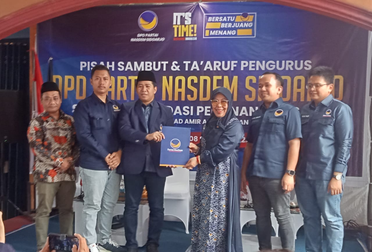 Ini Wajah-Wajah Baru Pengurus DPD Partai NasDem Sidoarjo Usai Dimas Menggantikan Jabatan Nur Hendriyati