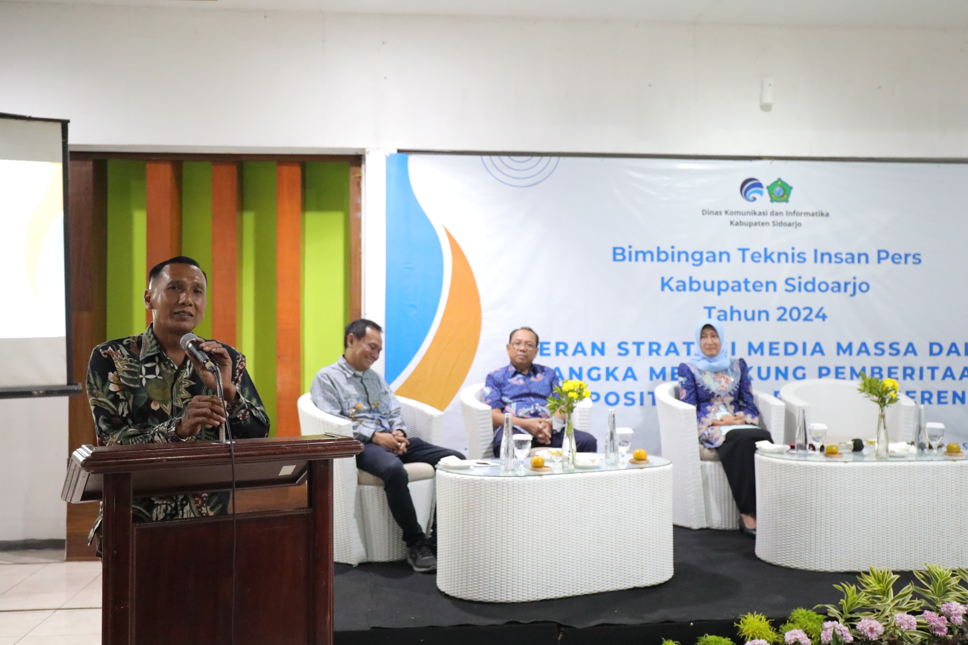 Jelang Pilkada, Diskominfo Sidoarjo Ajak Insan Pers Jaga Iklim Politik Dengan Menyajikan Berita Positif