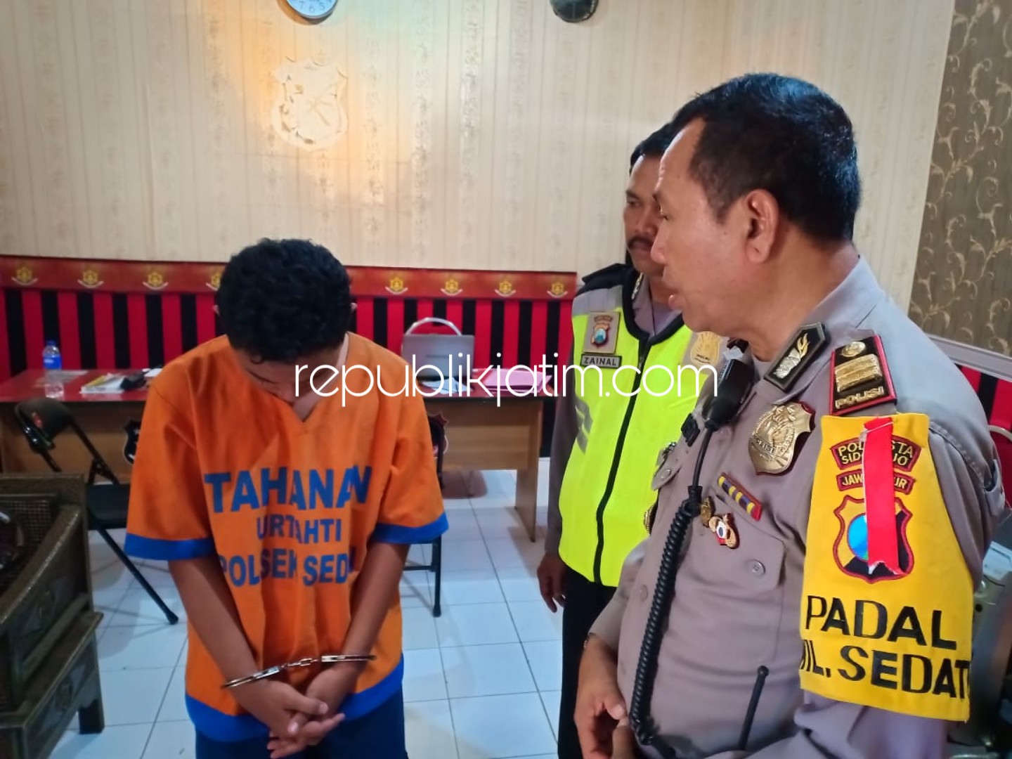 Polisi Tangkap Pelajar Sidoarjo Pengubur Bayinya Sendiri