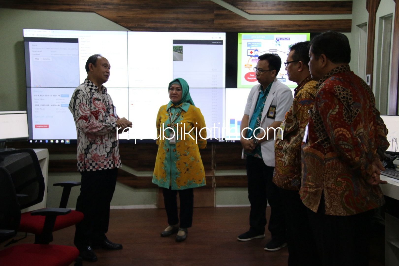 Deputi Pelayanan Publik Kemenpan RB  Apresiasi Public Safety Center RSUD dan Command Center