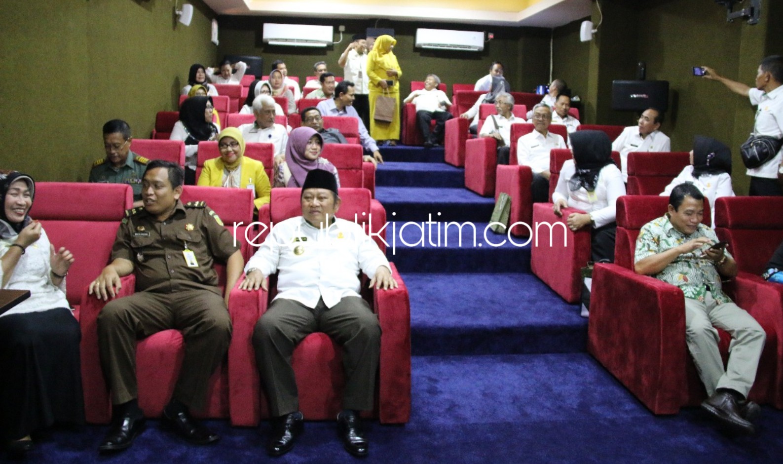 Perpustakaan Sidoarjo Launching Bioskop Literasi Anak dan Motor Pintar