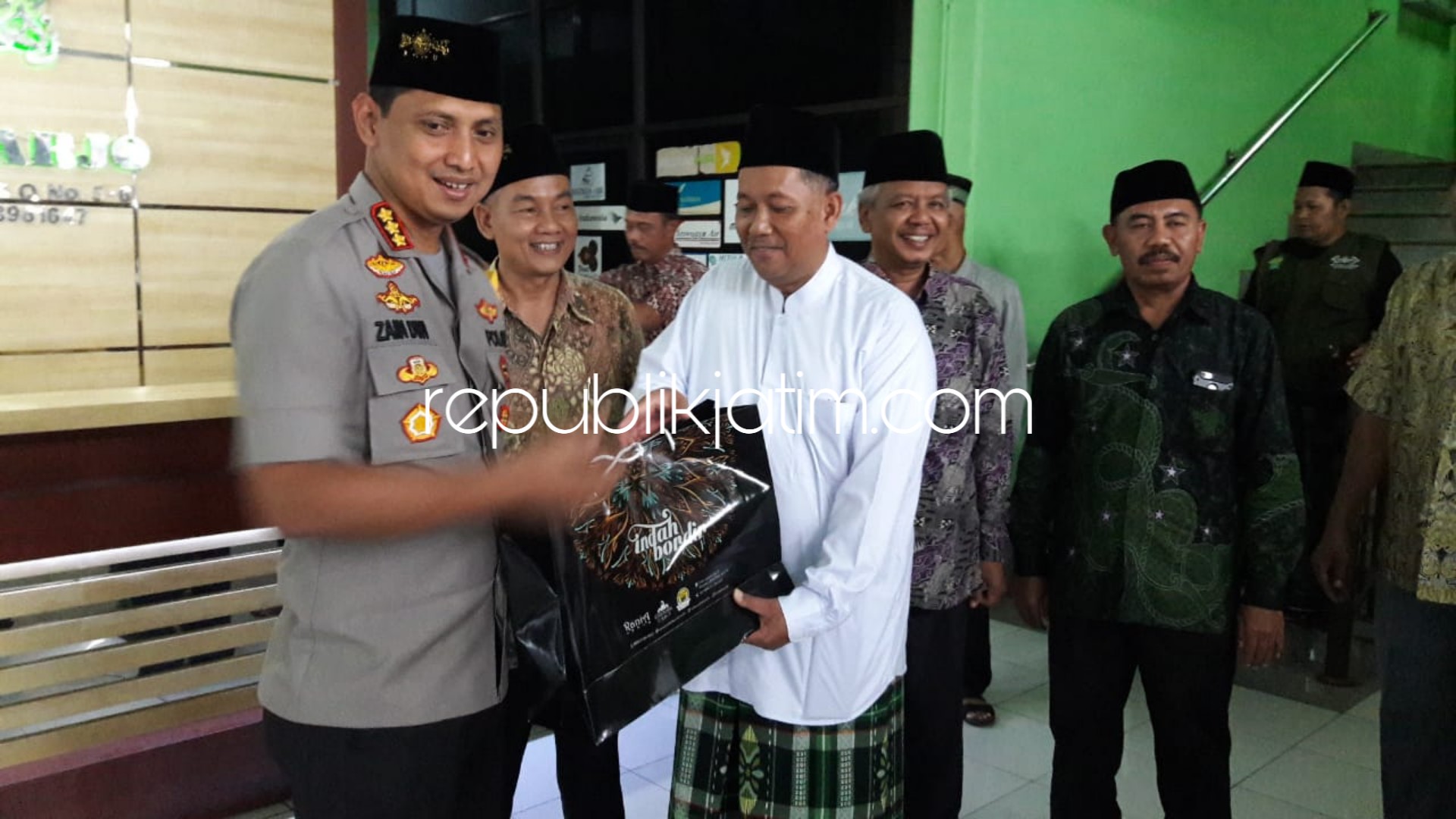 Komitmen Jaga Kamtibmas Jelang Pemilu, Kapolresta Kunjungi PCNU Sidoarjo