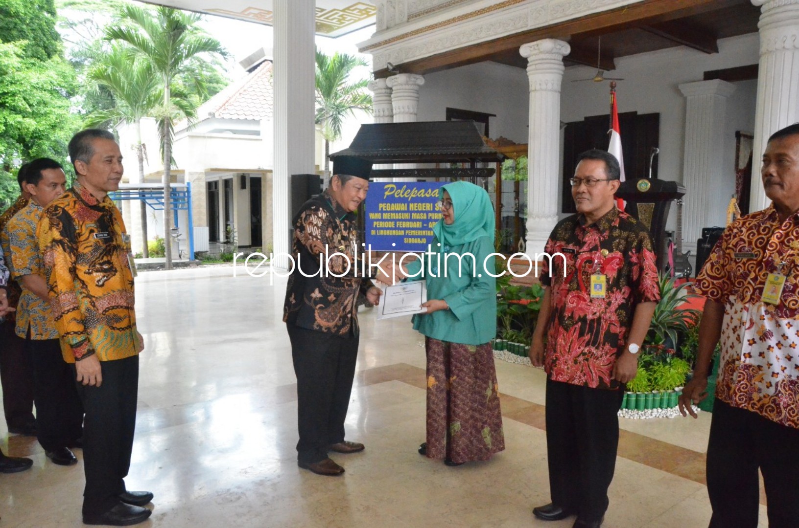 Ratusan PNS Sidoarjo Memasuki Masa Pensiun