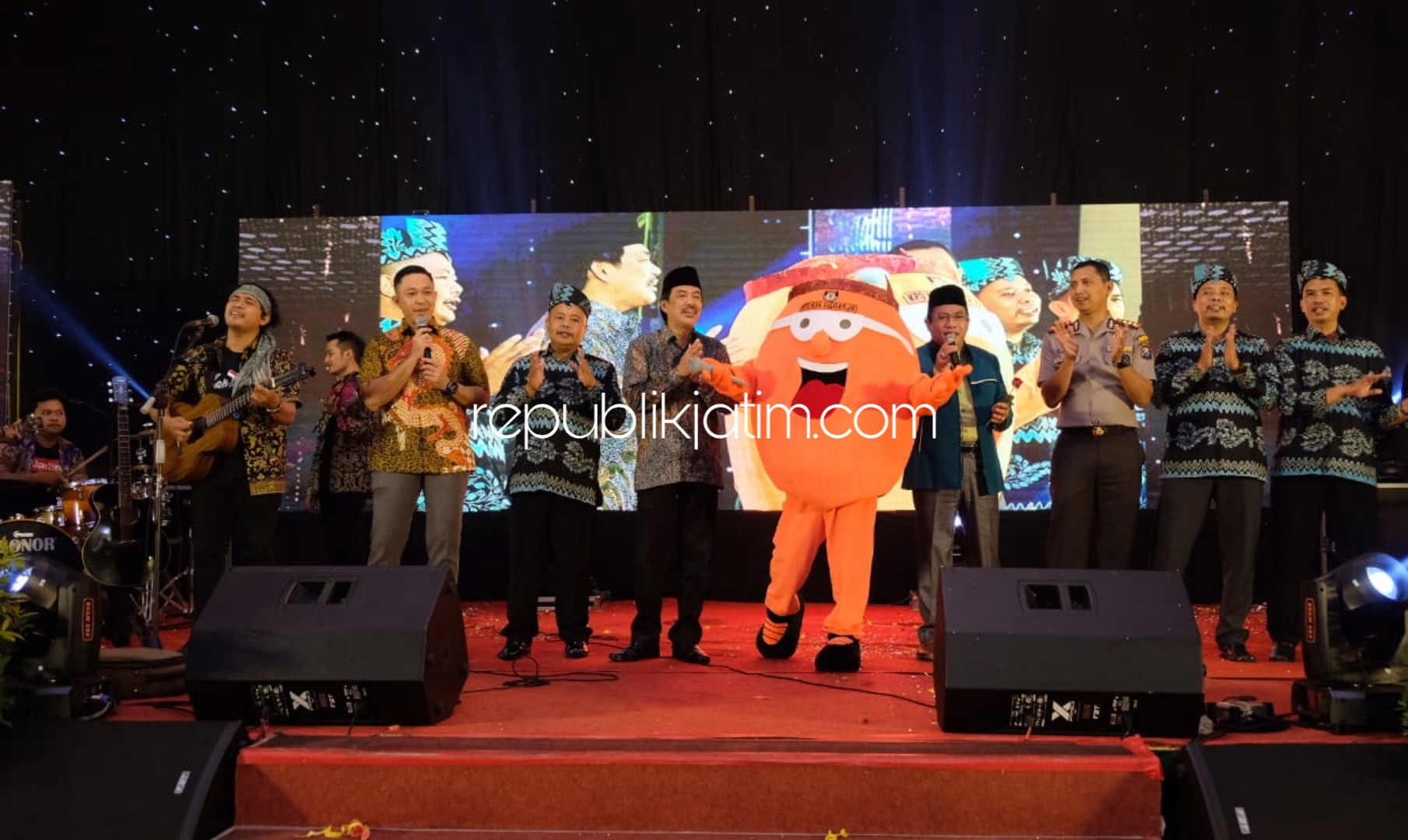 KPU Launching Tahapan Pilkada 2020, Pilbup Bermartabat Sidoarjo Hebat