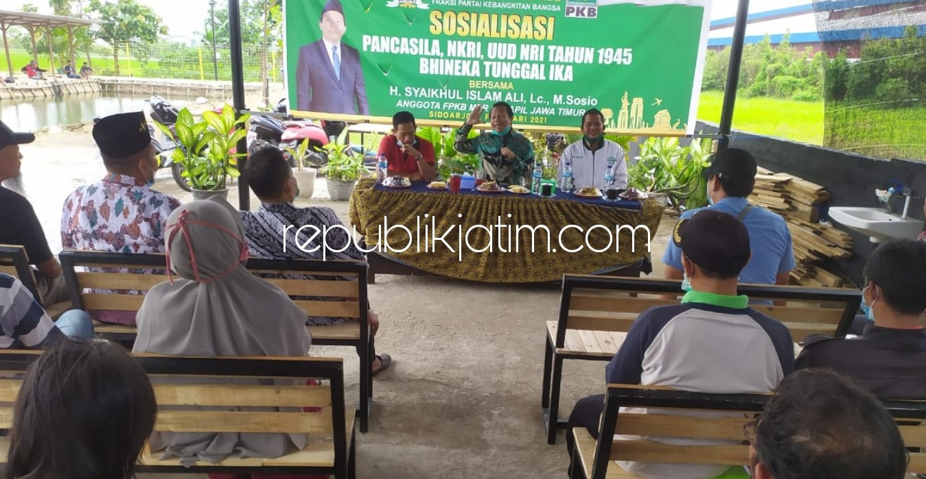 Gus Syaikhul : Warga Nahdliyin Sidoarjo Harus Khatam 4 Pilar Kebangsaan