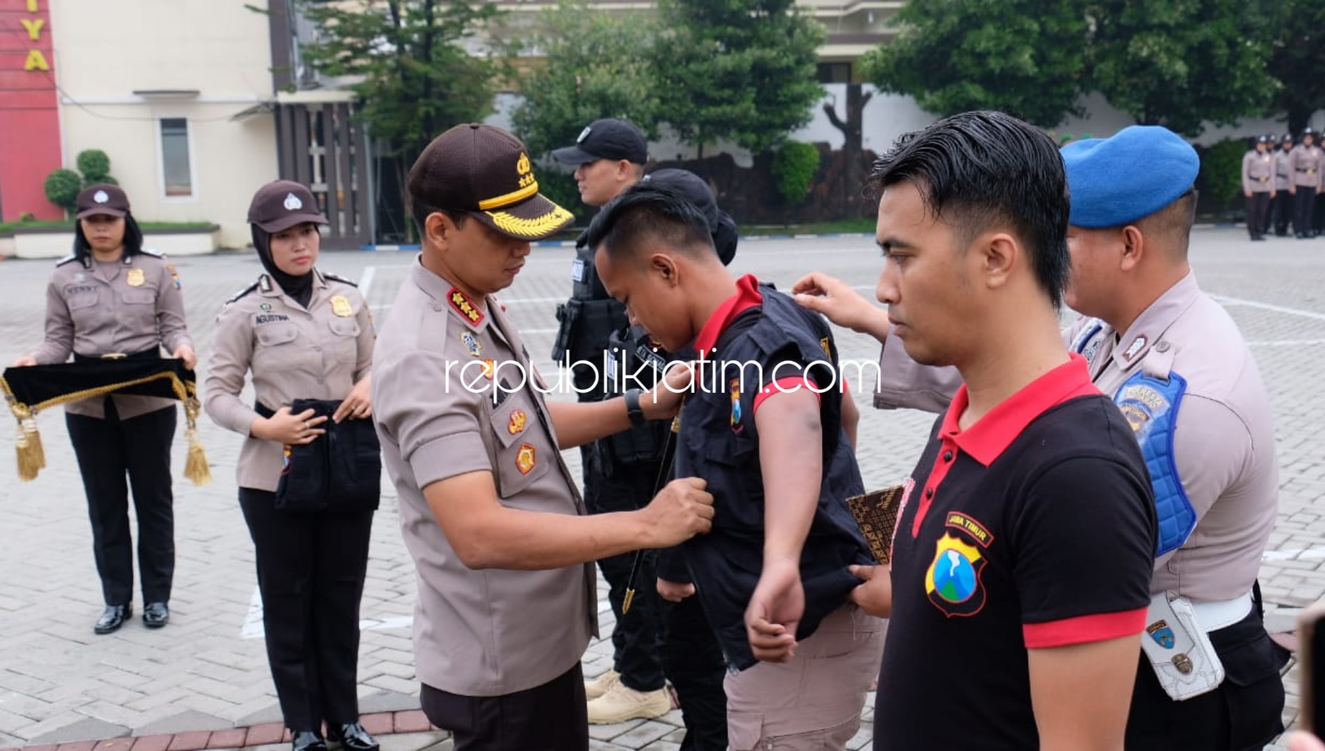 Hadapi Pilkades dan Pilkada, Polresta Sidoarjo Launching Tim Delta Squad dan Satgas Anti Botoh