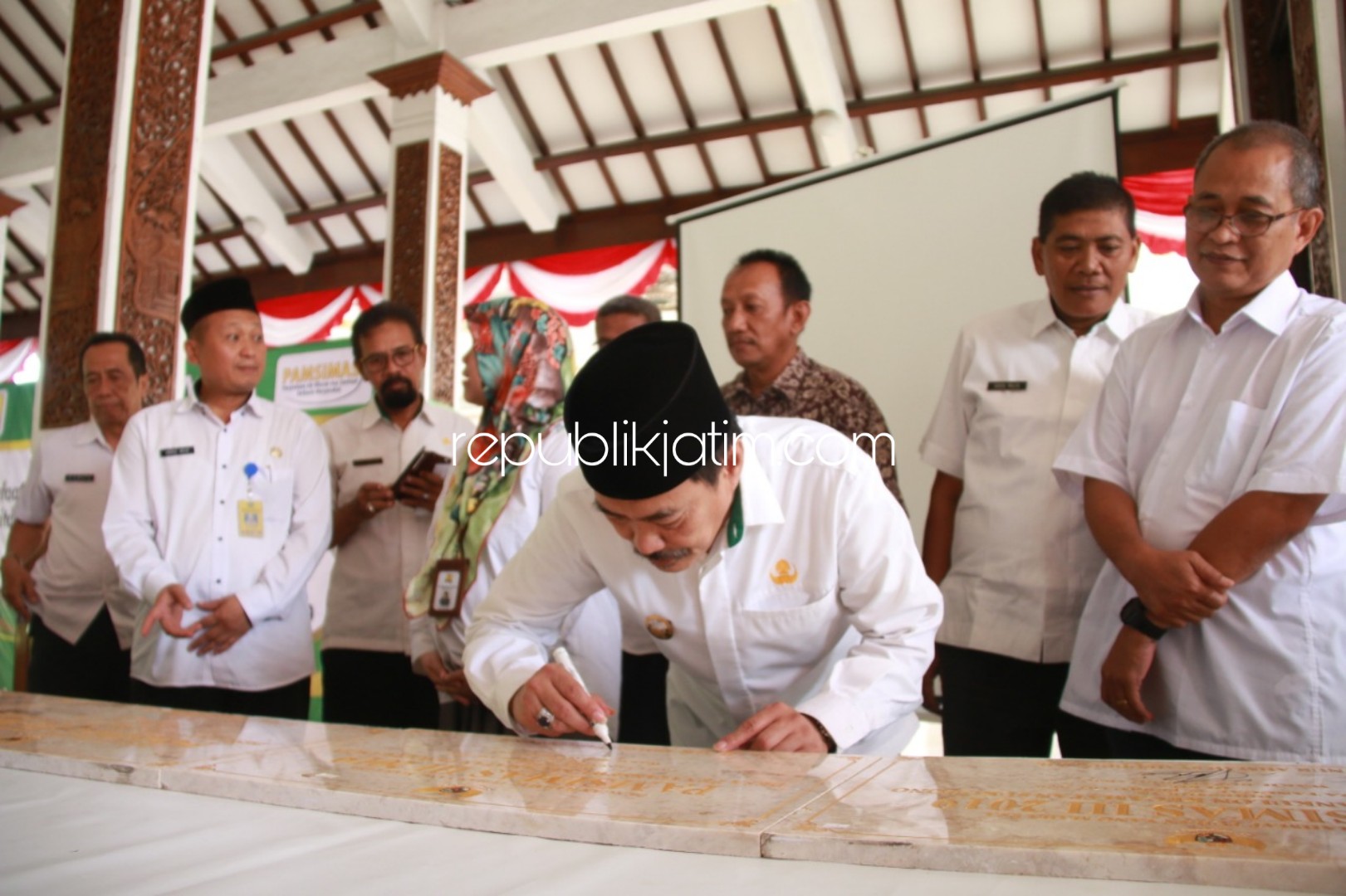 Wabup Sidoarjo Resmikan Pemanfa’atan Bangunan Pamsimas Rp 8,5 Miliar