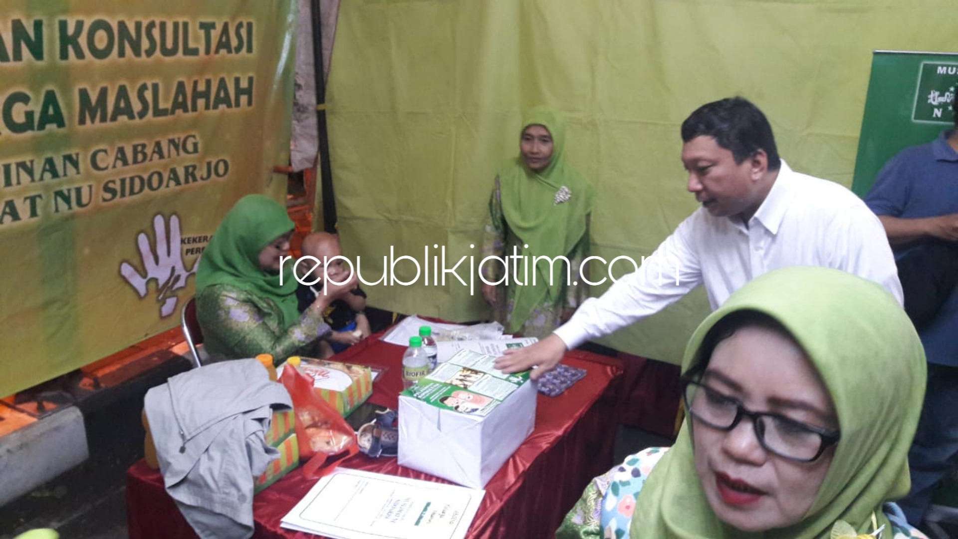 Fandi Utomo Berharap Pasar Rakyat Muslimat NU Sidoarjo Jadi Percontohan