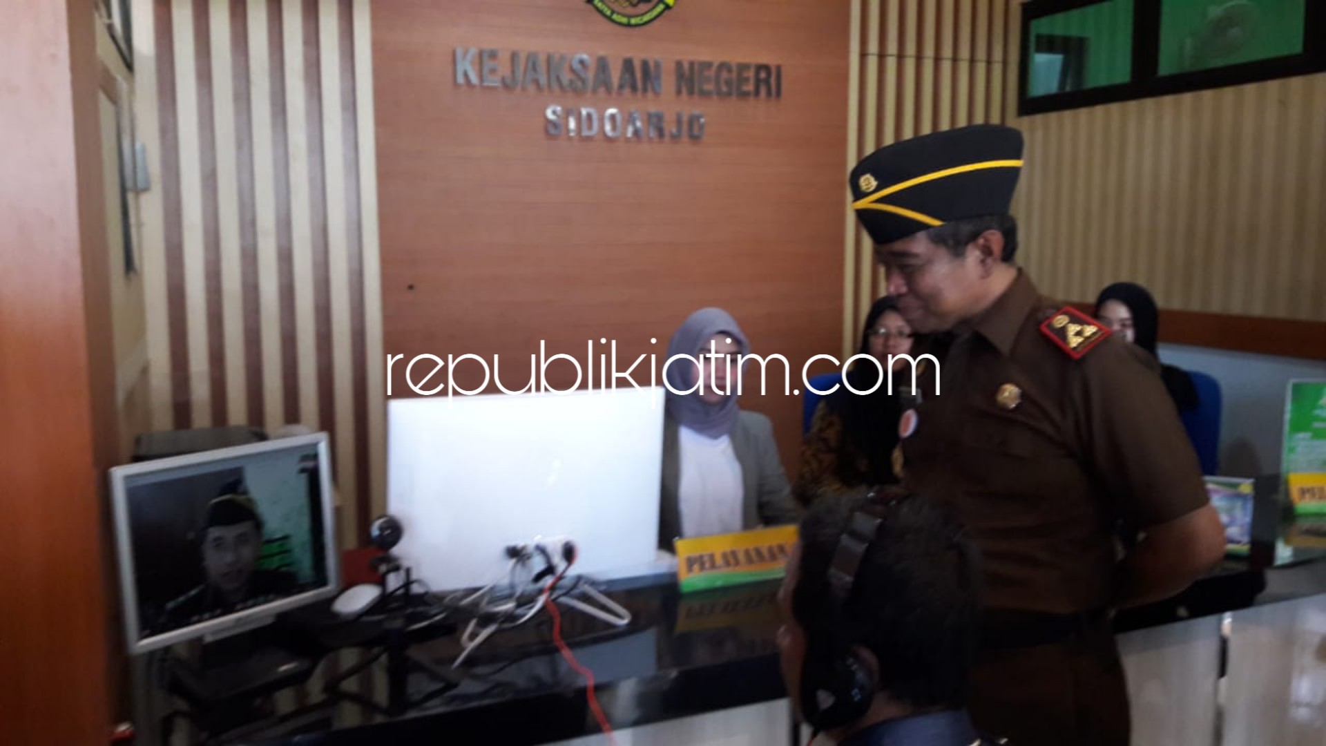 Cegah Suap, Kejari Sidoarjo Layani Konsultasi dan Pengaduan Lewat Teleconference