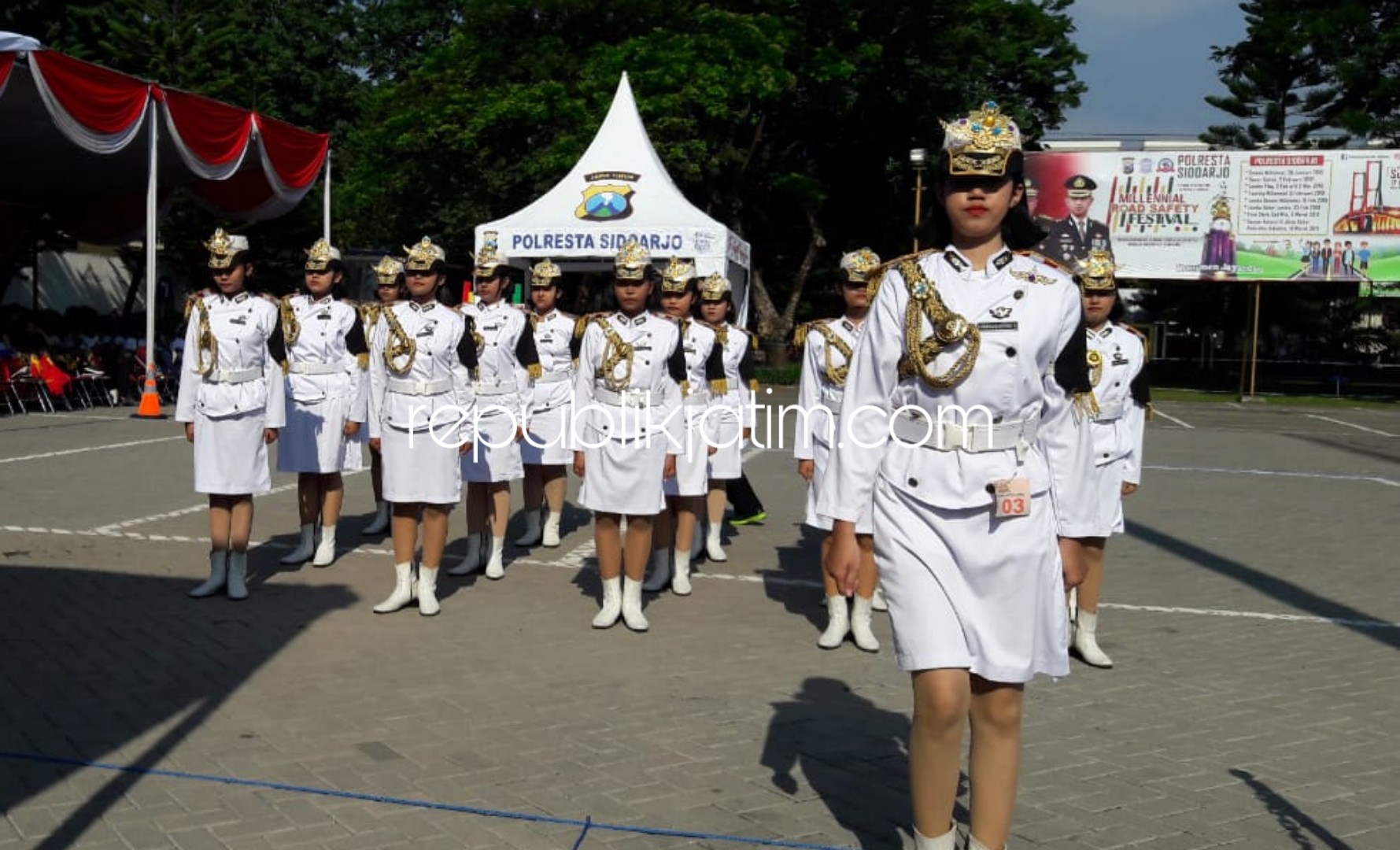 Tekan Angka Kecelakaan, 20 Sekolah Ramaikan Lomba Gatur Lantas MRSF