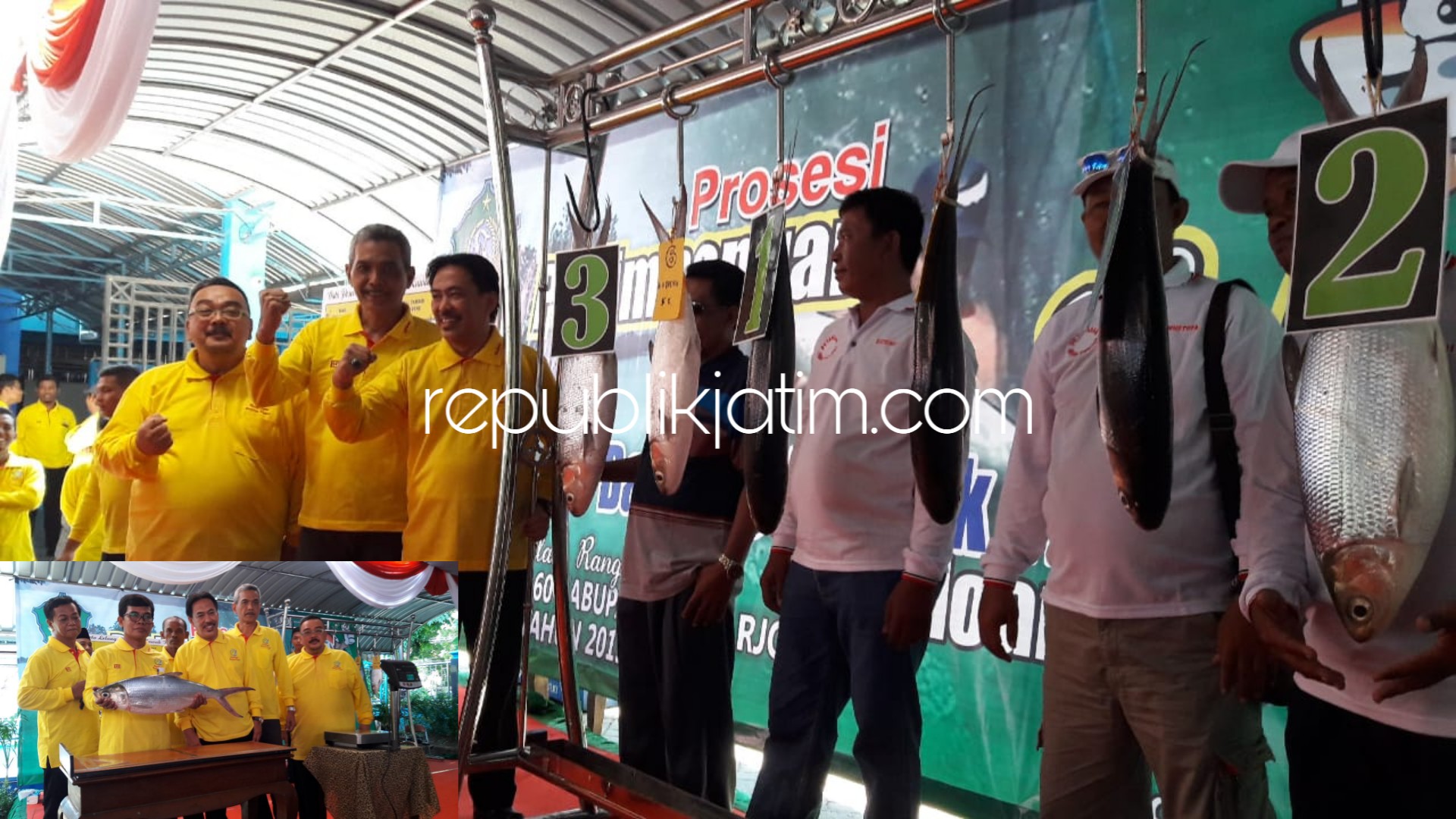 Empat Petambak Jabon Juarai Kontes Bandeng Kawak di Sidoarjo