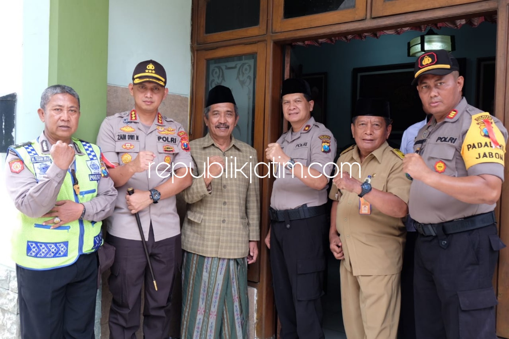 Jaga Kondusifitas Jelang Pemilu, Kapolresta Jalin Komunikasi dengan Ulama Sidoarjo