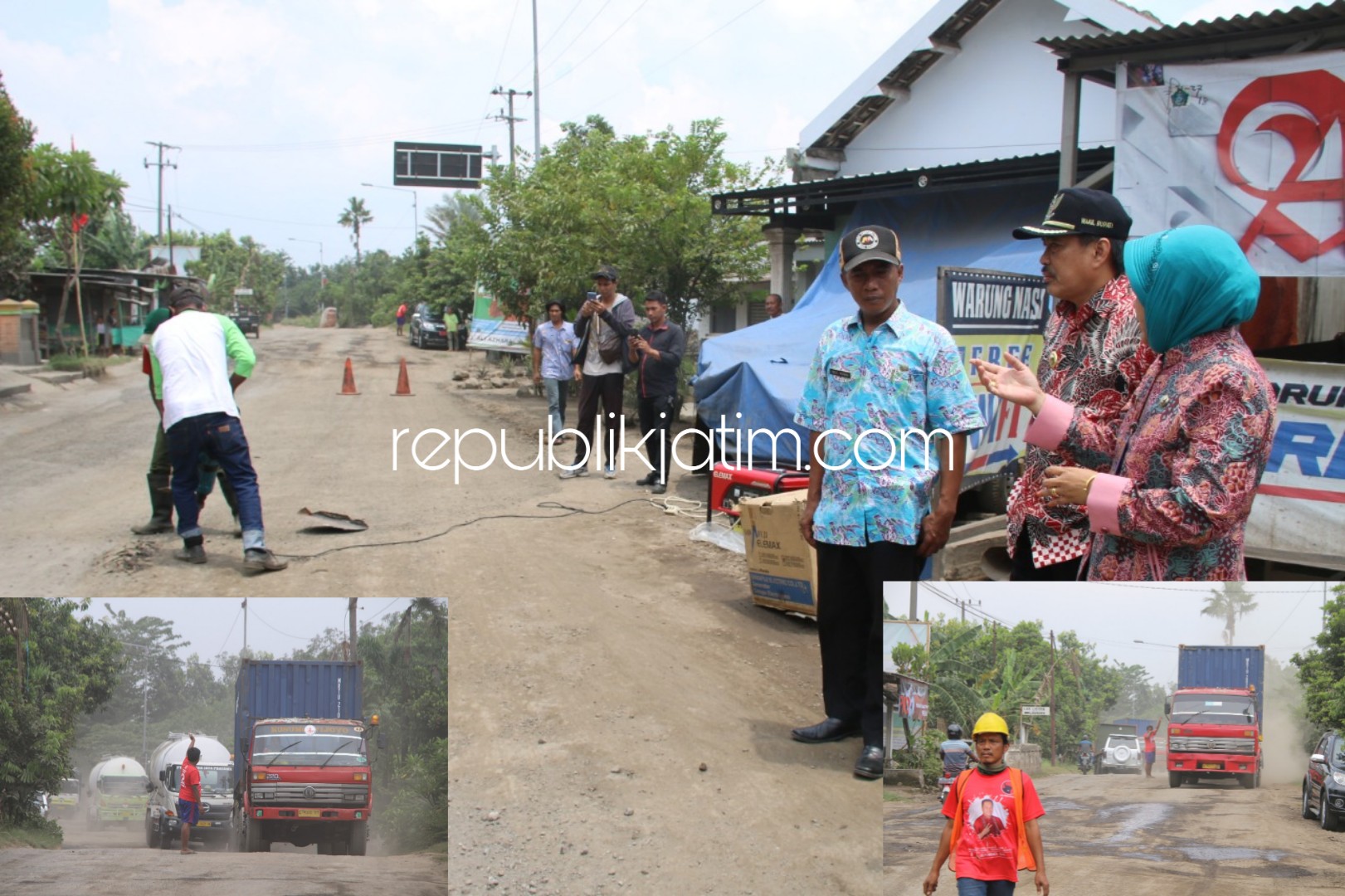 Jalan Rusak Parah Bulang-Prambon Bakal Dibeton Rp 5 Miliar