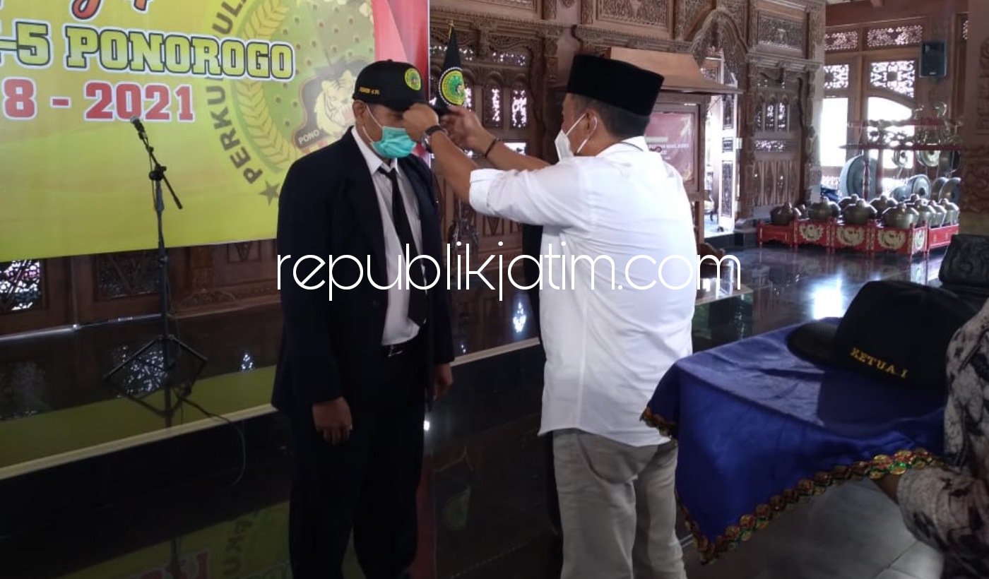 Ultah Keempat, Pengurus Perpek 5 Ponorogo Dikukuhkan Bupati di Pendopo