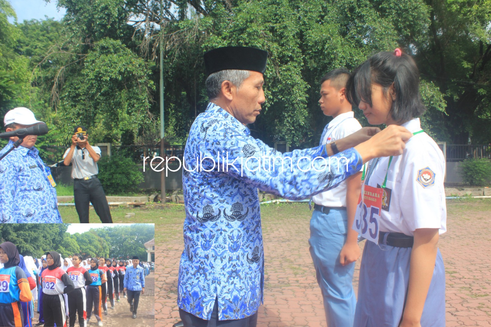 Ratusan Siswa SMA se Sidoarjo Ramaikan Seleksi Paskibra