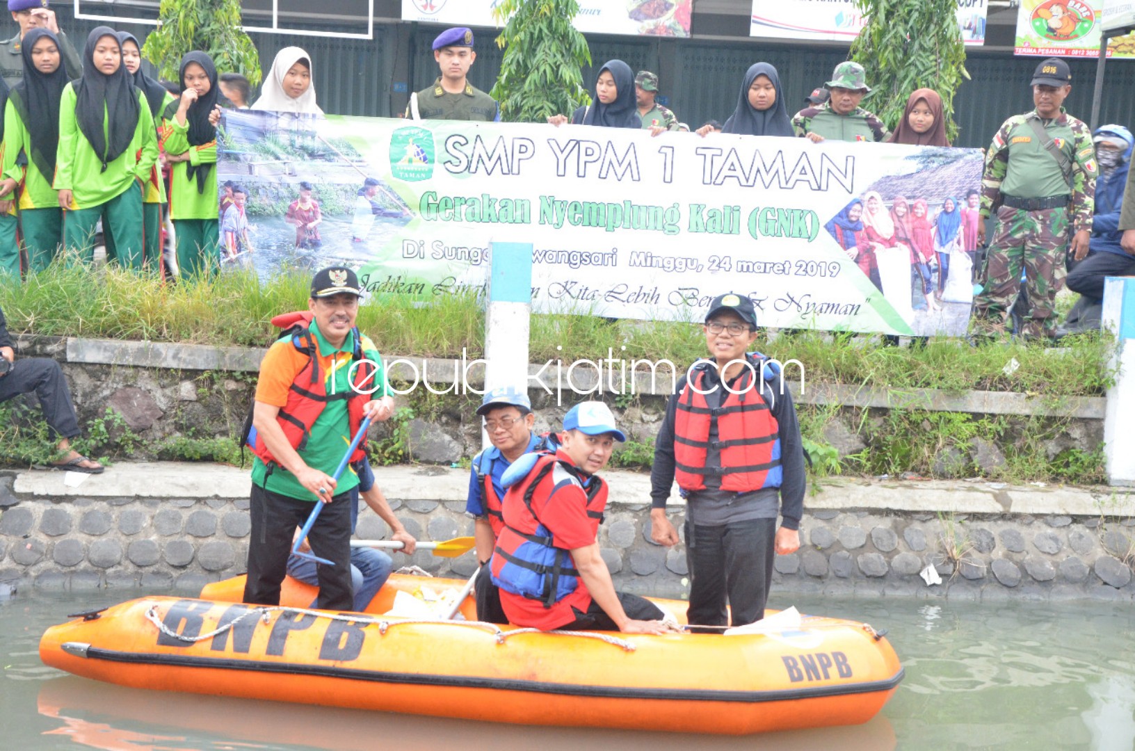 Gelar GNK, Umaha Sepanjang Dukung Pemkab Sidoarjo Peduli Lingkungan