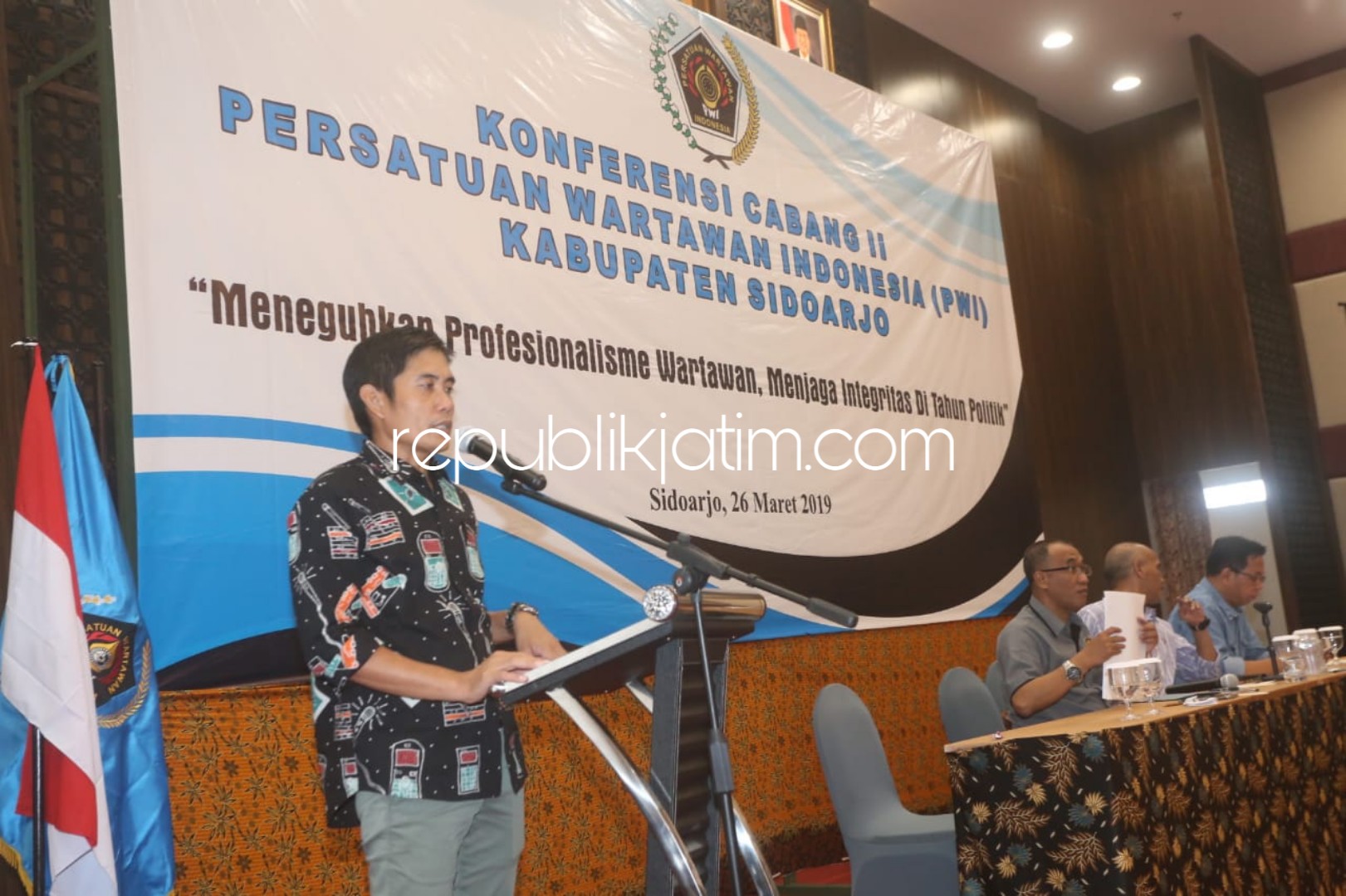 Sugeng Mendadak Mundur, Rouf Kembali Jabat Ketua PWI Sidoarjo