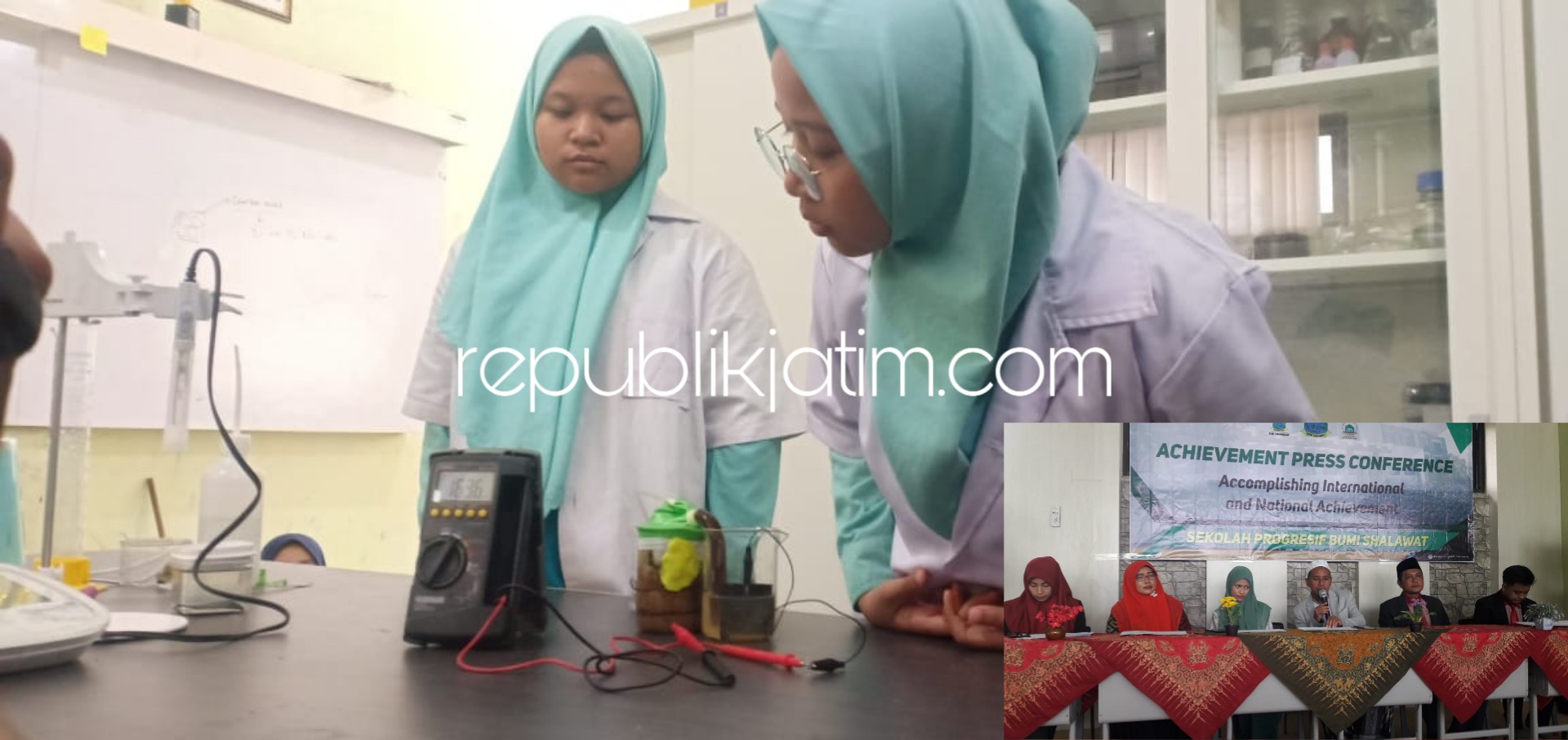 Pelajar SMP SMA Progresif Sarat Prestasi, Ciptakan Baterai Berbahan Kulit Pisang Lolos ISIC Malaysia