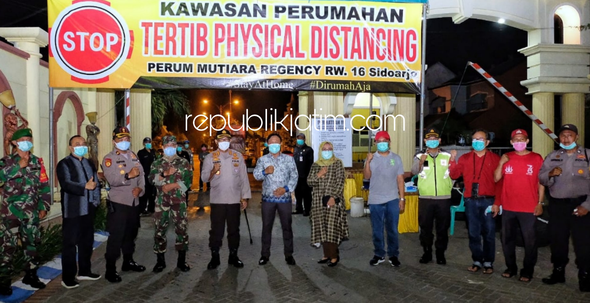 Perumahan di Sidoarjo, Makin Banyak Terapkan Kawasan Physical Distancing