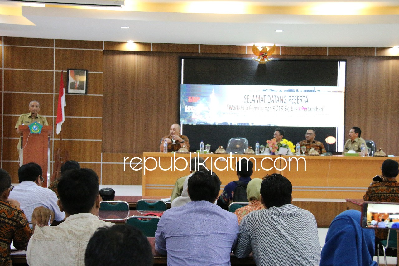 RDTR Sidoarjo Dibagi Berbasis Pertanahan