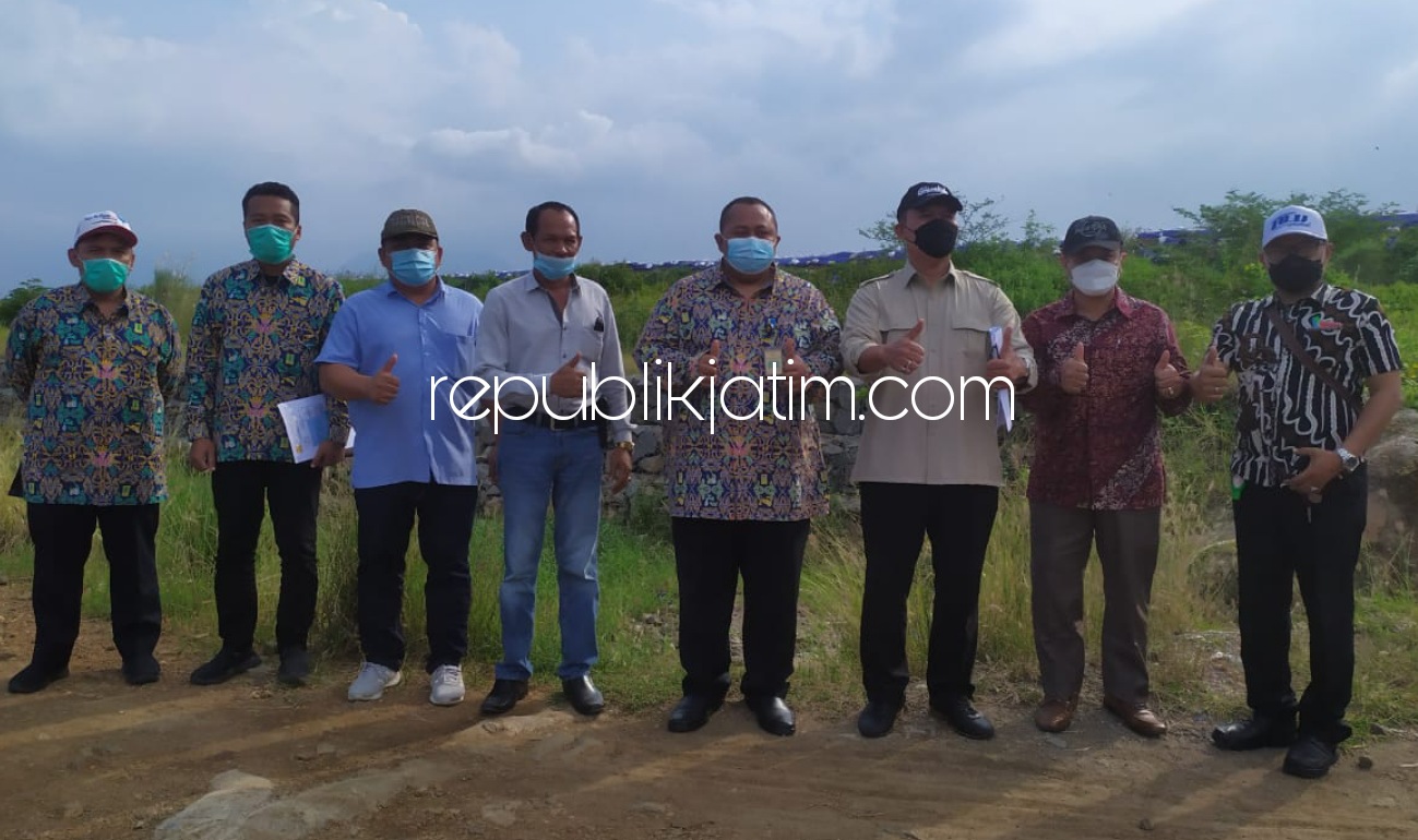 Pastikan Keamanan, BHS dan PPLS Tinjau Tanggul Lumpur Lapindo Pasca Gempa Malang