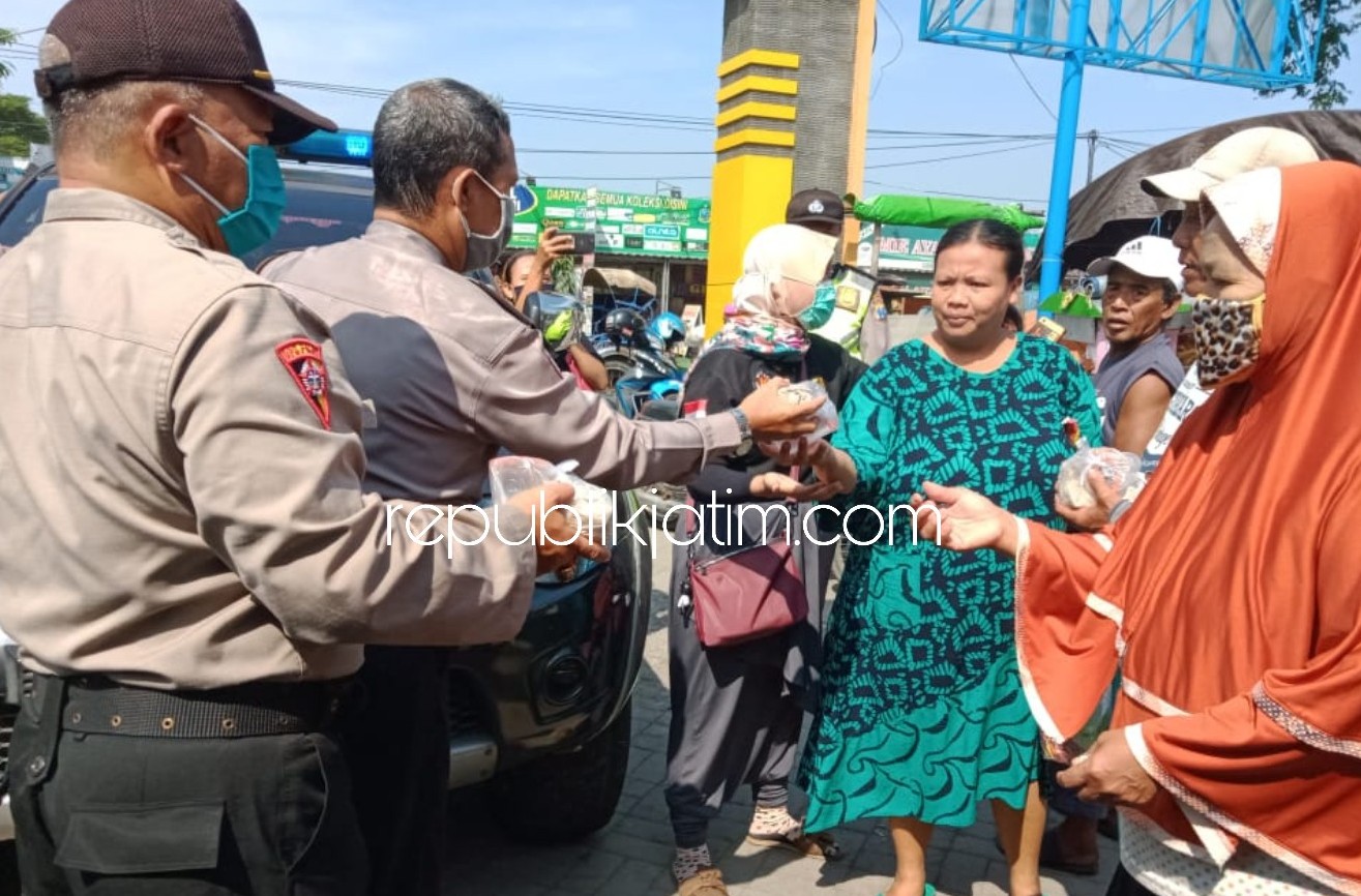 Dampak Covid-19, Polsek Krembung Jadi Posko Dapur Umum