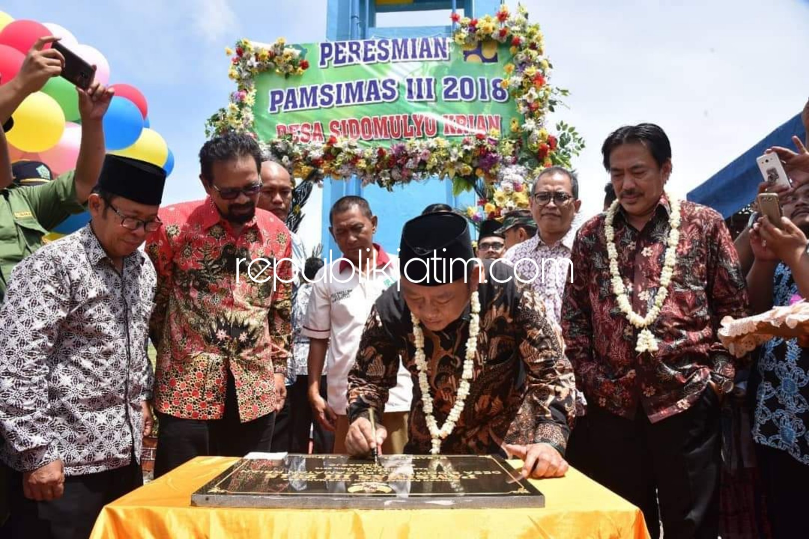 Warga Sidomulyo Krian Mulai Nikmati Air Bersih Program Pamsimas