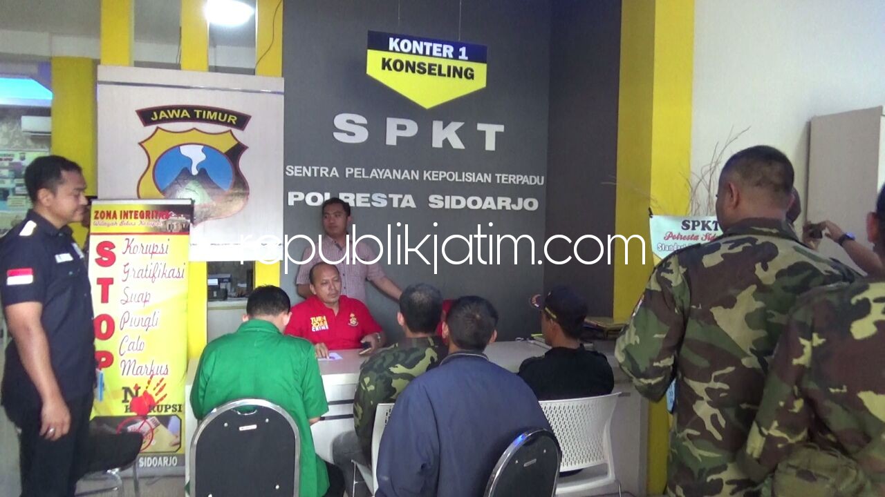 GP Ansor Laporkan Pemilik Akun FB Penghina Nabi Muhammad ke Polresta Sidoarjo