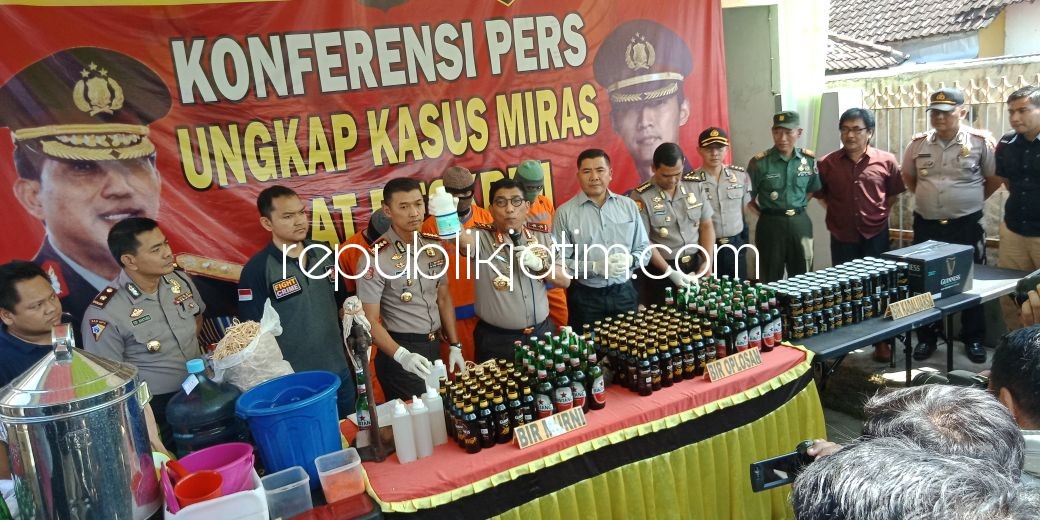 Beromzet Puluhan Juta, Miras Oplosan Produksi Tulangan Picu Kematian