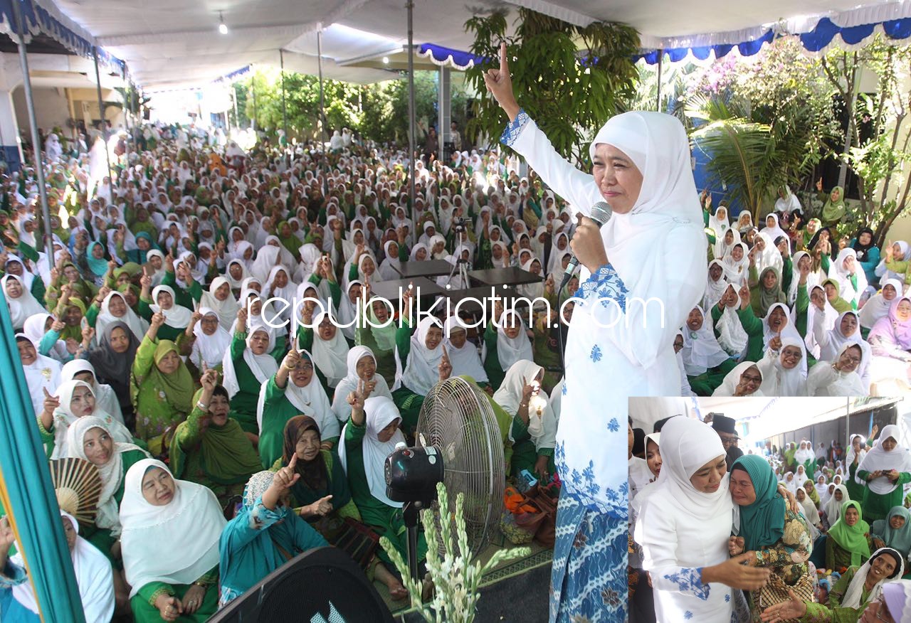 Muslimat NU Sidoarjo Solid Dukung Khofifah-Emil