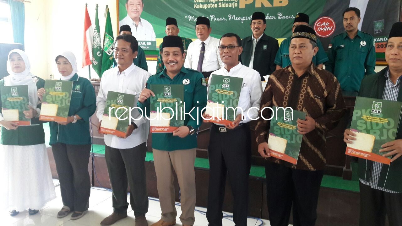 Hari Pertama Puluhan Bacaleg Ambil Formulir, PKB Sidoarjo Targetkan 50 Persen Kursi Dewan