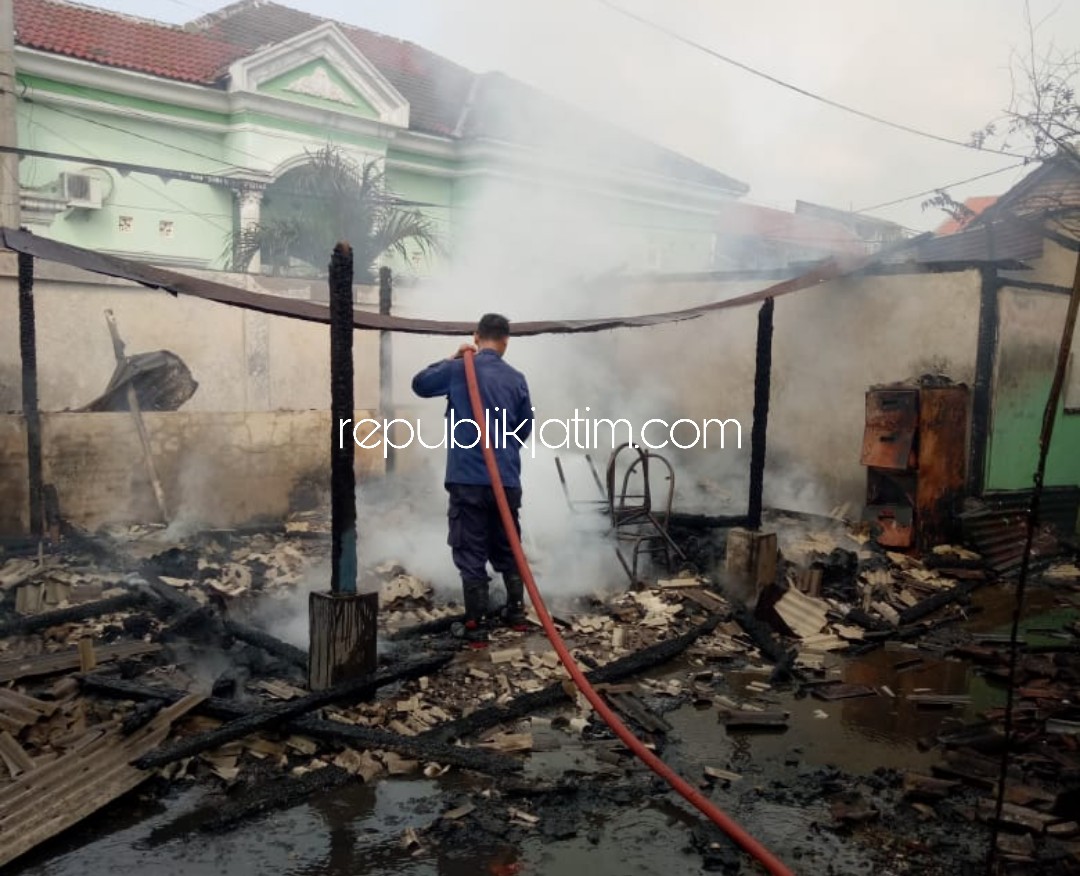 Bermula Api di Bekas Parkiran, Sejumlah Bangunan SMPN 1 Balongbendo Ludes Terbakar