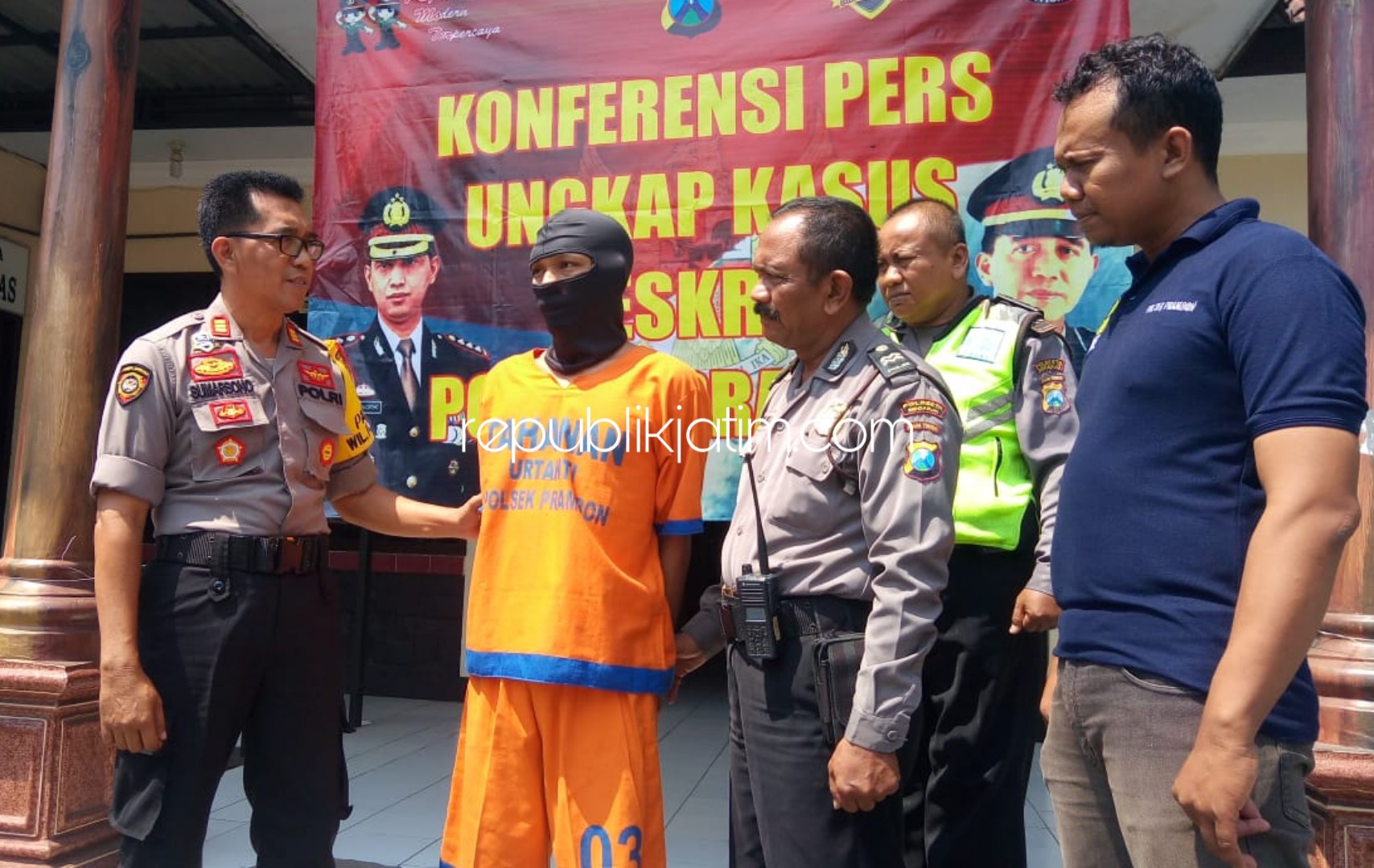 Curi Rel PG Watutulis, Residivis Asal Prambon Dijebloskan Tahanan Lima Kali