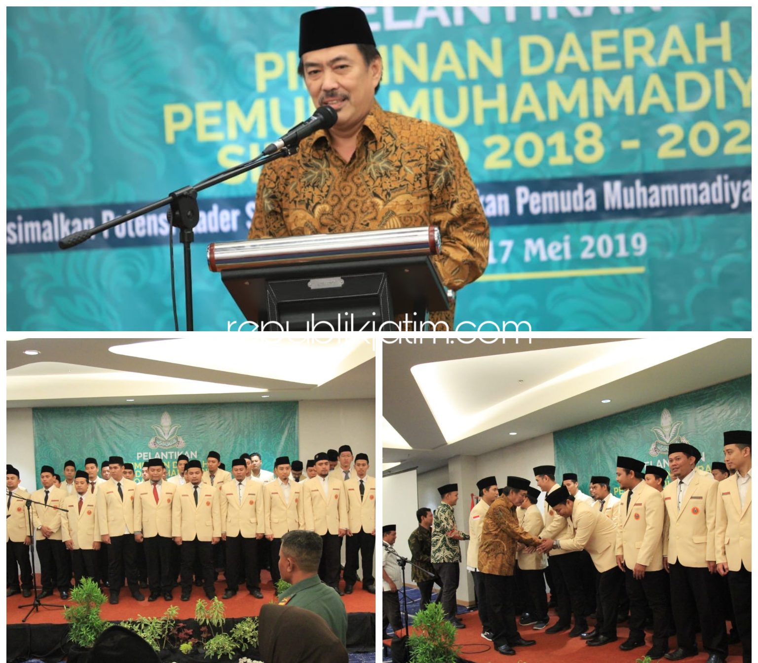 Inilah Pesan Wabup Sidoarjo Saat Pelantikan PD Pemuda Muhammadiyah di Lumimor Hotel