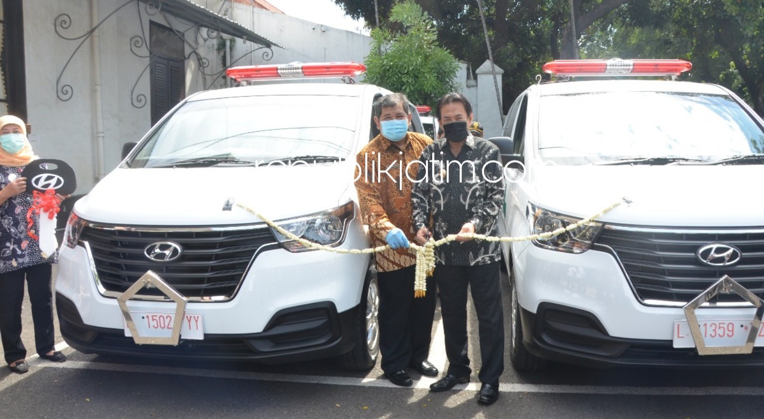 Empat Mobil Jenazah Baru Siap Digunakan Puskesmas untuk Antar Jemput Pasien Covid-19