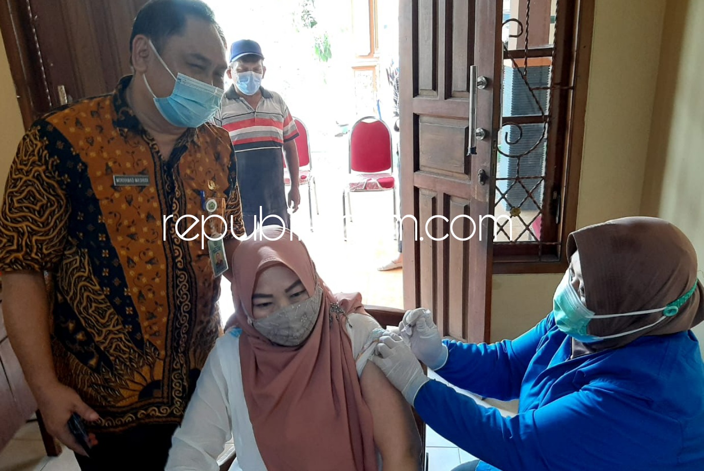 Kades Kraton Dukung Program Gus Muhdlor Sukseskan Program Vaksinasi di Tingkat Desa