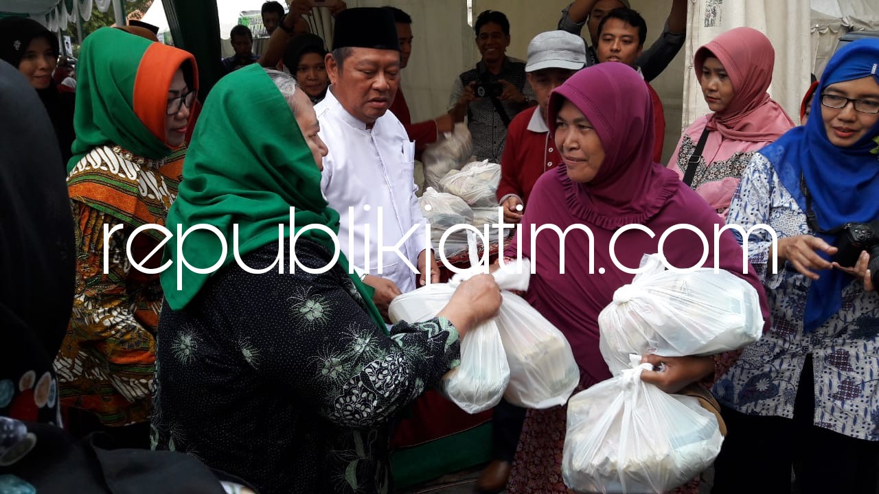 3.000 Paket Sembako Murah Sidoarjo Diserbu Ribuan Warga